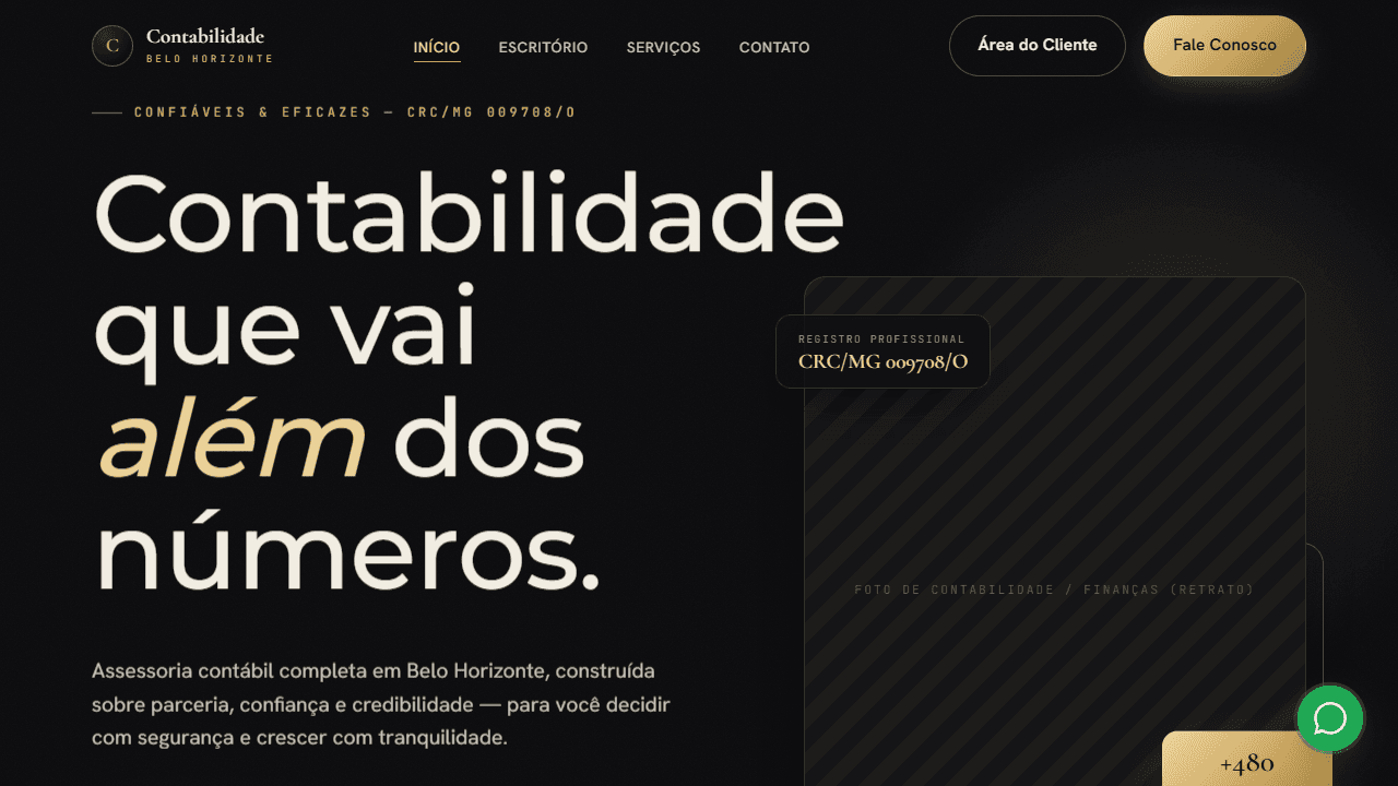 Preview do projeto Contabilidade BH